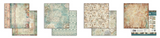 Stamperia Gardens of Time Backgrounds 8" x 8" Paper Pad - SBBS142