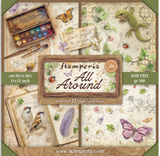 NEW Stamperia All Around 12" x 12" Paper Pad SBBXLB37 (22 Single Sided Sheets)