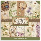 NEW Stamperia All Around 12" x 12" Paper Pad - SBBL187