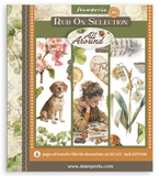 NEW Stamperia All Around Rub On Kit Large DFLRBXG07