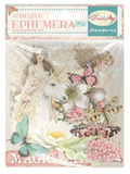 NEW Stamperia Wonderland Ephemera- DFLCT82