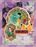 NEW Paper Rose - Portraits in Bloom Basics Collection - 12 x 12 Paper Pack