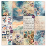 NEW TEXTures By Lou Collins - Dragonfly Dreams Collection - 6 x 8 Paper Pack - Dragonfly Dreams