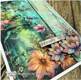 NEW TEXTures By Lou Collins - Dragonfly Dreams Collection - 6 x 8 Paper Pack - Dragonfly Dreams