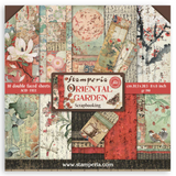 NEW Stamperia Orienatal Garden 8" x 8" Paper Pad - SBBS09