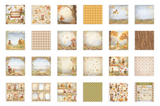 Stamperia Whispering Woods  12" x 12" Paper Pad SBBXLB29 (22 Single Sided Sheets)