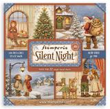 NEW Stamperia Silent Night  12" x 12" Paper Pad SBBXLB40 (22 Single Sided Sheets)