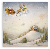 NEW Stamperia Silent Night  12" x 12" Paper Pad SBBXLB40 (22 Single Sided Sheets)