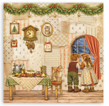 NEW Stamperia Silent Night  12" x 12" Paper Pad SBBXLB40 (22 Single Sided Sheets)