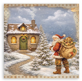 NEW Stamperia Silent Night  12" x 12" Paper Pad SBBXLB40 (22 Single Sided Sheets)