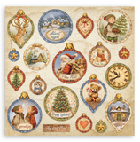 NEW Stamperia Silent Night  12" x 12" Paper Pad SBBXLB40 (22 Single Sided Sheets)