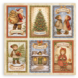 NEW Stamperia Silent Night  12" x 12" Paper Pad SBBXLB40 (22 Single Sided Sheets)
