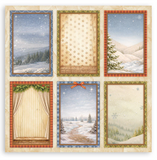 NEW Stamperia Silent Night  12" x 12" Paper Pad SBBXLB40 (22 Single Sided Sheets)