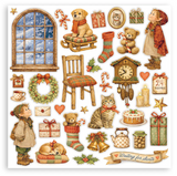 NEW Stamperia Silent Night  12" x 12" Paper Pad SBBXLB40 (22 Single Sided Sheets)