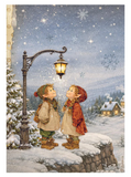 NEW Stamperia Silent Night A4 x 6 Decoupage Rice Papers DFSA4XSN