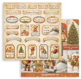 NEW Stamperia Silent Night 12" x 12" Paper Pad - SBBL192