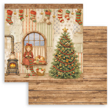 NEW Stamperia Silent Night 12" x 12" Paper Pad - SBBL192