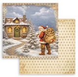 NEW Stamperia Silent Night 12" x 12" Paper Pad - SBBL192