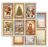 NEW Stamperia Silent Night 12" x 12" Paper Pad - SBBL192