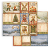NEW Stamperia Silent Night 12" x 12" Paper Pad - SBBL192