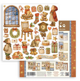 NEW Stamperia Silent Night 12" x 12" Paper Pad - SBBL192