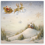 NEW Stamperia Silent Night 8" x 8" Paper Pad SBBSXB28 (22 Single Sided Sheets)