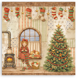 NEW Stamperia Silent Night 8" x 8" Paper Pad SBBSXB28 (22 Single Sided Sheets)