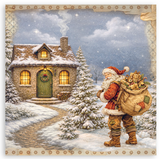 NEW Stamperia Silent Night 8" x 8" Paper Pad SBBSXB28 (22 Single Sided Sheets)