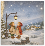 NEW Stamperia Silent Night 8" x 8" Paper Pad SBBSXB28 (22 Single Sided Sheets)