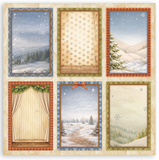 NEW Stamperia Silent Night 8" x 8" Paper Pad SBBSXB28 (22 Single Sided Sheets)