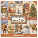 NEW Stamperia Silent Night 8" x 8" Paper Pad - SBBS148