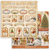 NEW Stamperia Silent Night 8" x 8" Paper Pad - SBBS148