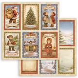 NEW Stamperia Silent Night 8" x 8" Paper Pad - SBBS148