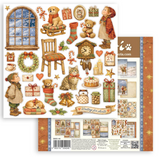 NEW Stamperia Silent Night 8" x 8" Paper Pad - SBBS148
