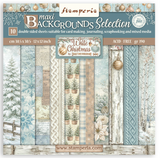 NEW White Christmas 12" x 12" Background Paper Pad - SBBL191