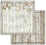 NEW White Christmas 12" x 12" Background Paper Pad - SBBL191