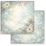 NEW White Christmas 12" x 12" Background Paper Pad - SBBL191