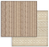 NEW White Christmas 12" x 12" Background Paper Pad - SBBL191