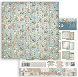 NEW White Christmas 12" x 12" Background Paper Pad - SBBL191