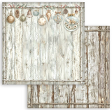 NEW Stamperia White Christmas Backgrounds 8" x 8" Paper Pad - SBBS147