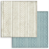 NEW Stamperia White Christmas Backgrounds 8" x 8" Paper Pad - SBBS147