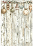 NEW Stamperia White ChristmasA6 Decoupage Rice Papers  8 Backgrounds  DFSAK6059
