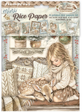 NEW Stamperia A6 Decoupage White Christmas 8 Assorted Designs DFSA6X10