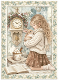 NEW Stamperia A6 Decoupage White Christmas 8 Assorted Designs DFSA6X10
