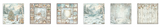 NEW Stamperia White Christmas 12" x 12" Paper Pad SBBXLB39 (22 Single Sided Sheets)