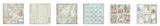 NEW Stamperia White Christmas 8" x 8" Paper Pad SBBSXB27 (22 Single Sided Sheets)