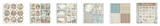 NEW Stamperia White Christmas 8" x 8" Paper Pad SBBSXB27 (22 Single Sided Sheets)