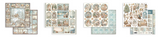 NEW Stamperia White Christmas 8" x 8" Paper Pad - SBBS146
