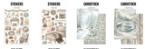 NEW Stamperia White Christmas Junk Journal SBJK28