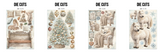 NEW Stamperia White Christmas Focus Junk Journal A5 SBJKS07